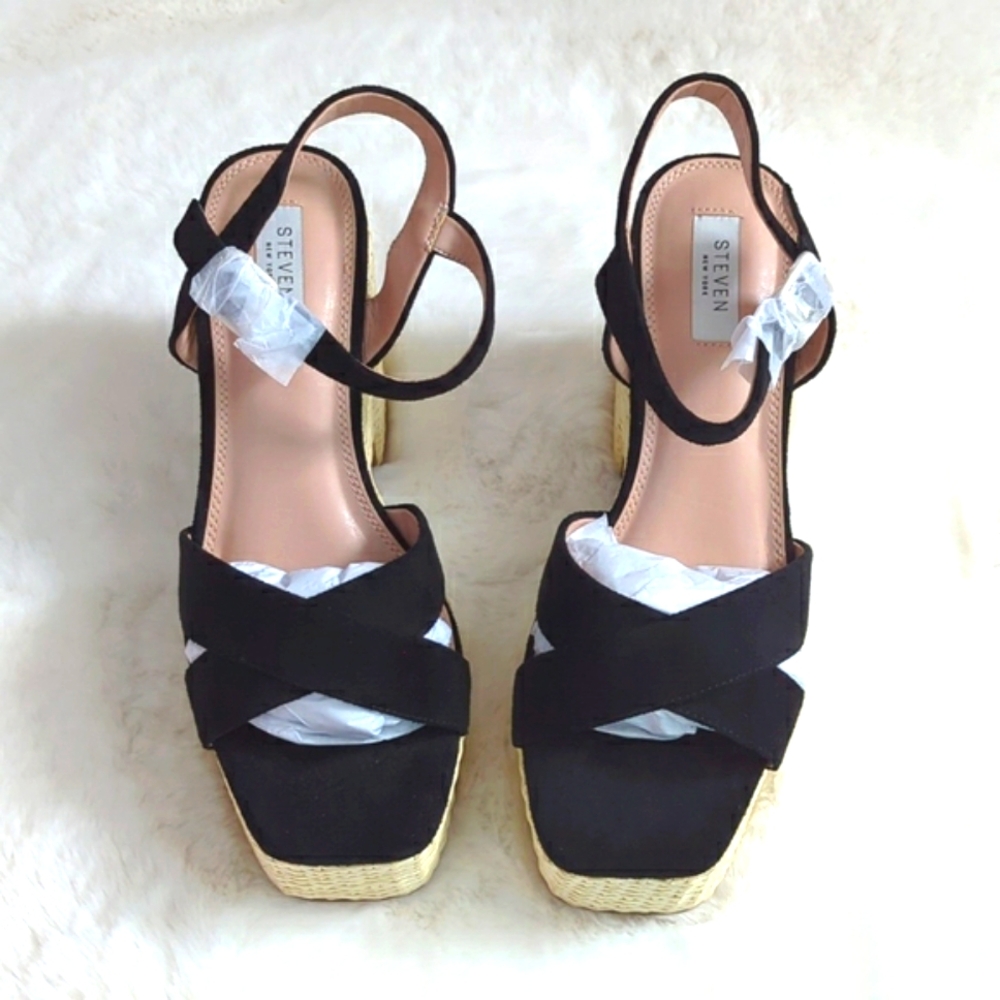 🆕🌿STEVEN PLATFORM HIPPY SANDALS🌿 - Picture 2 of 10